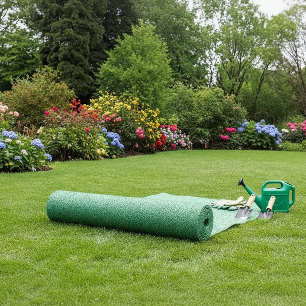 Grass Seed Mats Biodegradable Fabric Set of 2