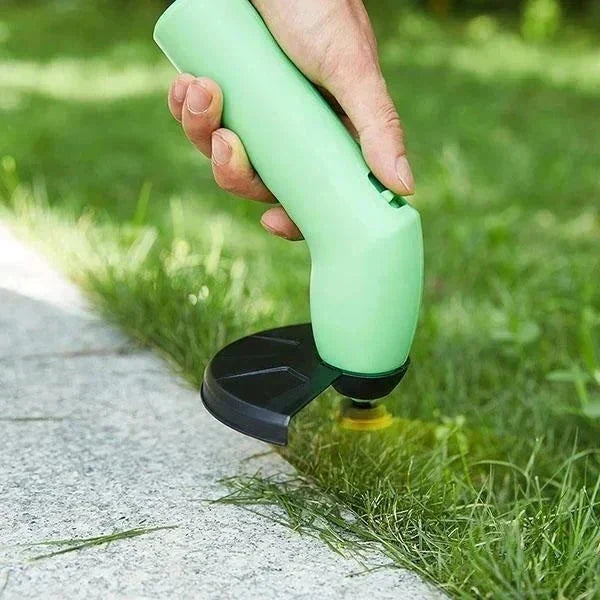 Grass Trimmer Cordless Lightweight Adjustable Cutting Head Rechargeable