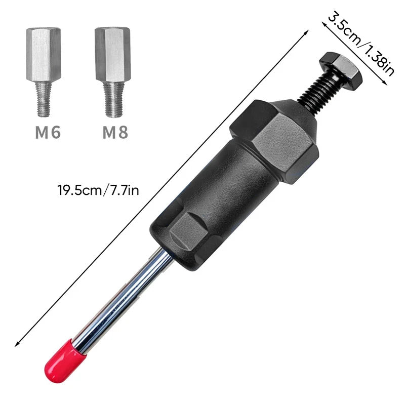 Grease Fitting Unclogger Tool M6 M8 Adapters