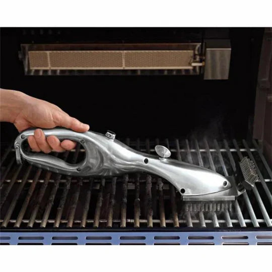 Grill Cleaning Brush Steam-Powered Heat-Resistant Replaceable Bristles