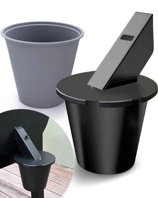 Grill Grease Collector Fitted Lid Reusable Liner