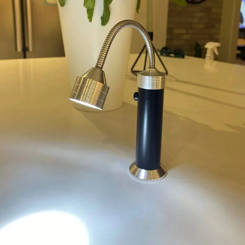 Grill Light Adjustable LED Magnetic Base Flexible Gooseneck