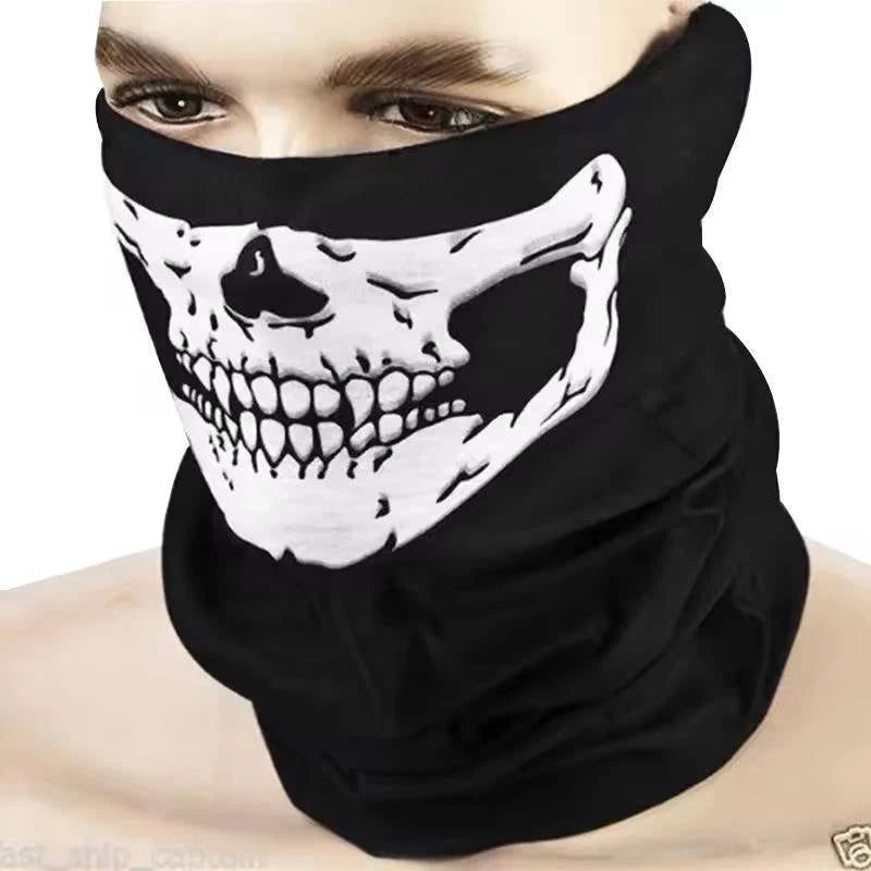Grim Reaper Costume Glowing Red Eyes Skeleton Gloves Scythe