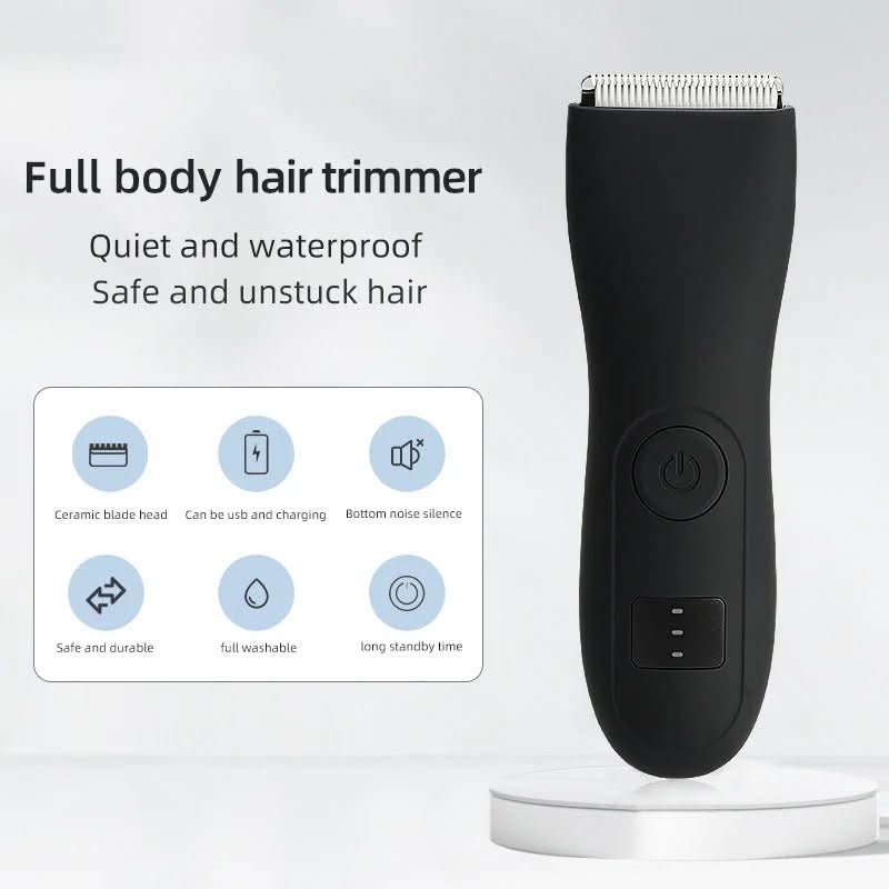 Grooming Trimmer Stainless Steel Blades Wet & Dry Cordless