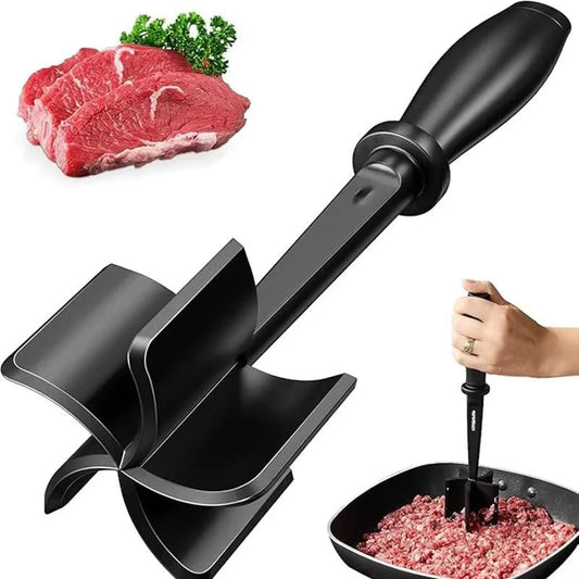 Ground Meat Chopper Five-Blade Heat-Resistant Dishwasher-Safe