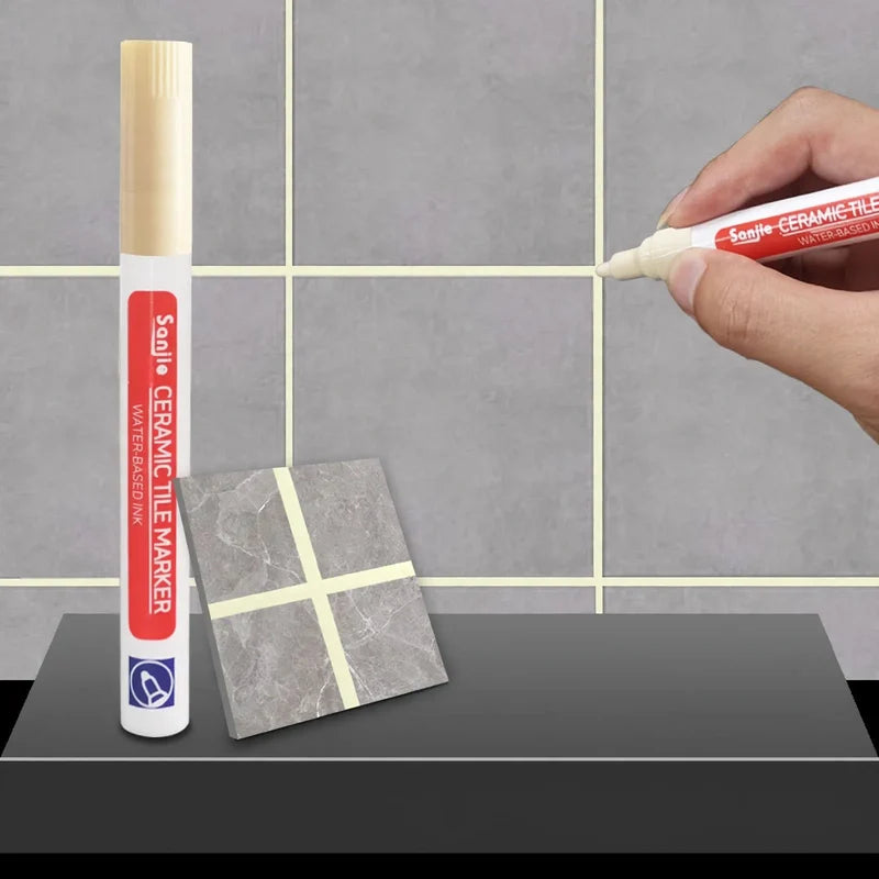 Grout Pen Waterproof Quick-Drying Formula