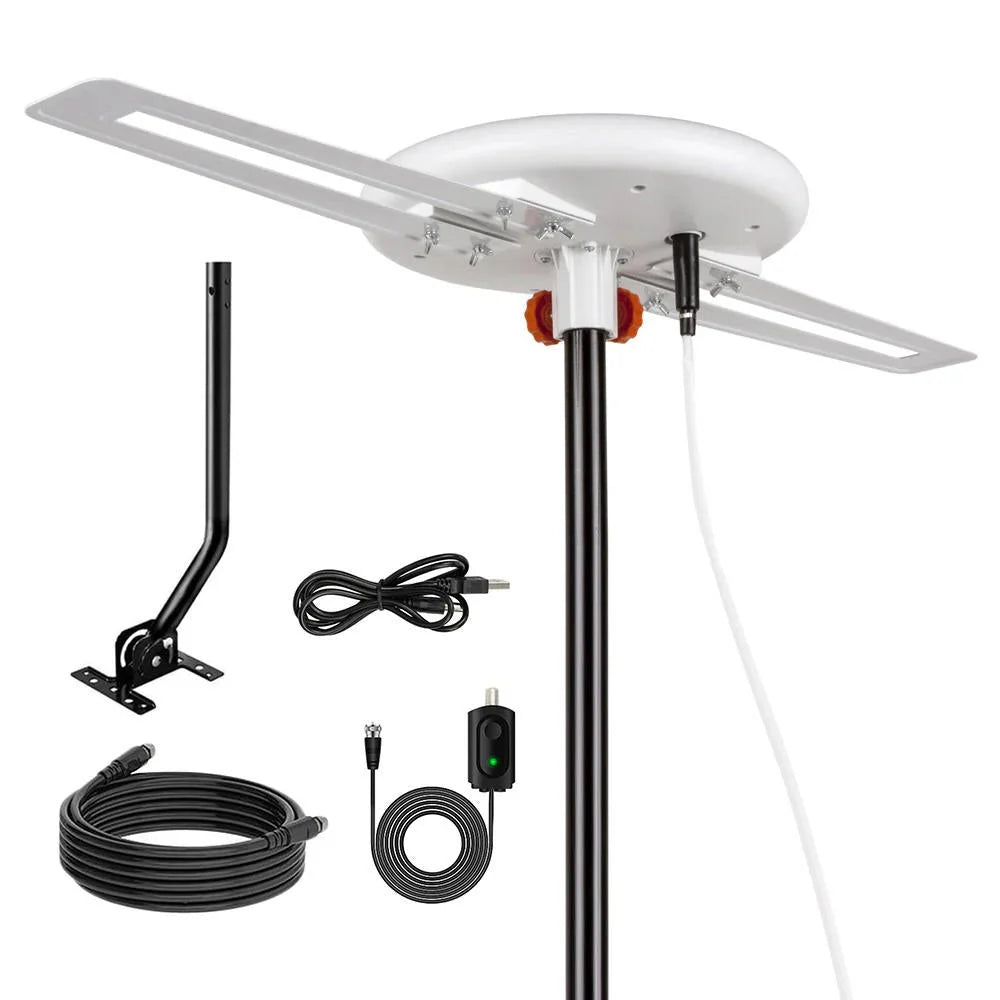 HDTV Antenna Omnidirectional 40 Ft Coaxial Cable