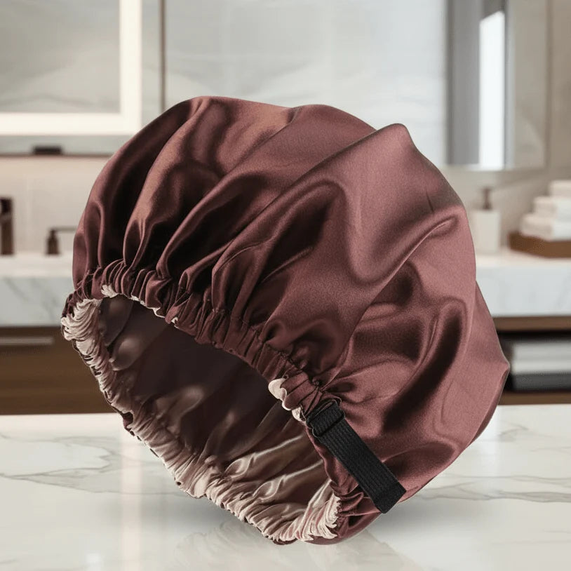 Hair Bonnet Breathable Satin Secure Elastic Fit