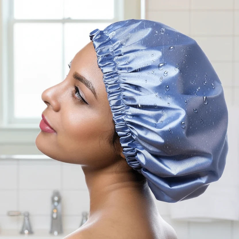 Hair Bonnet Breathable Satin Secure Elastic Fit