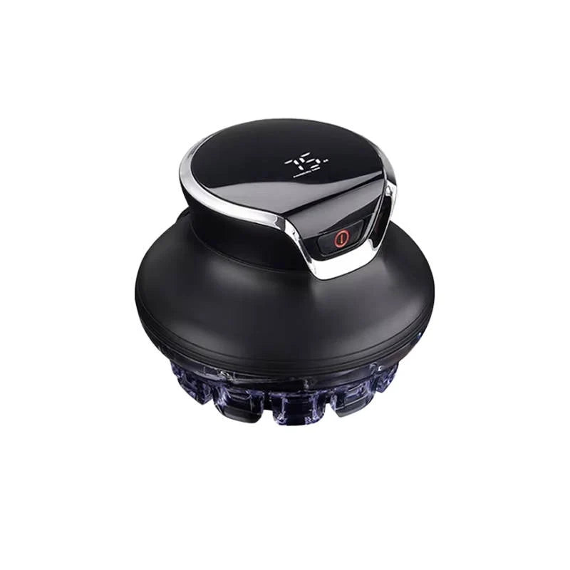 Hair Clipper 360° Rotating Head Stainless Steel Blade LCD Display