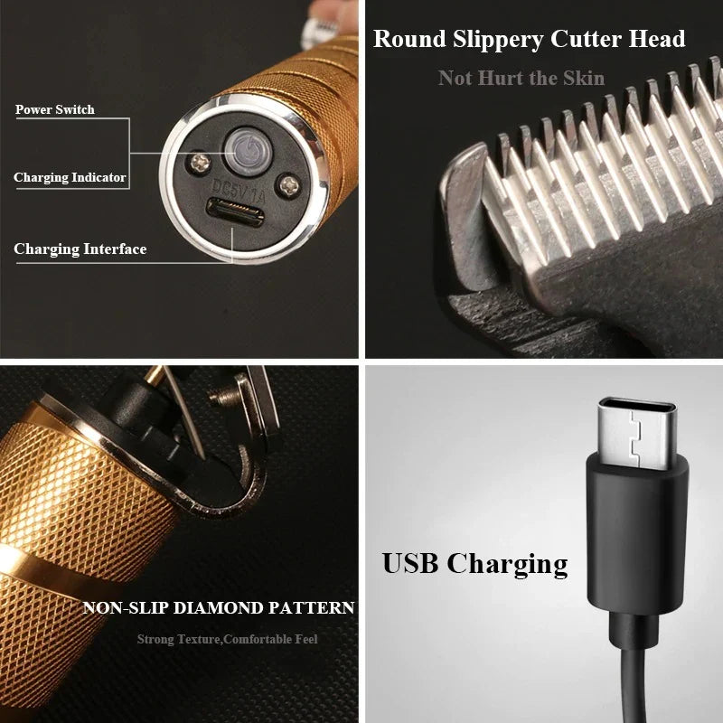 Hair Clipper & Trimmer Set Cordless Foil Shaver