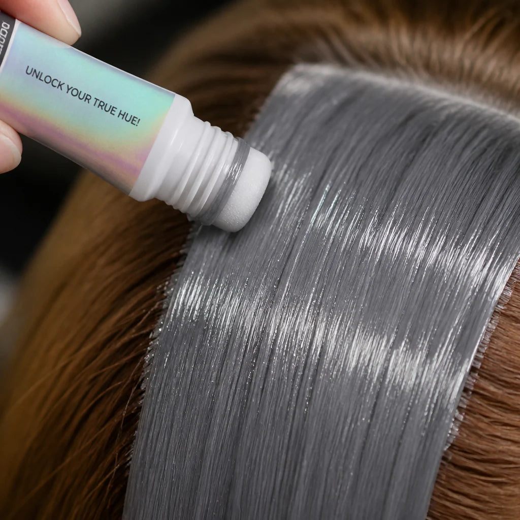 Hair Color Buildable Silver Shade Ammonia-Free