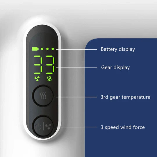 Hair Dryer Cordless Brushless Motor Hot & Cold Air