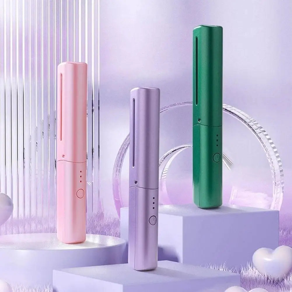 Hair Straightening Comb Ceramic Cordless Rechargeable