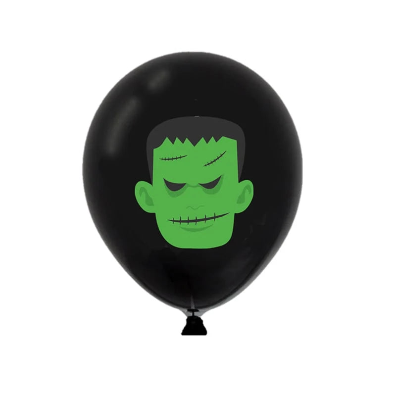 Halloween Balloons Printed Latex Set of 10