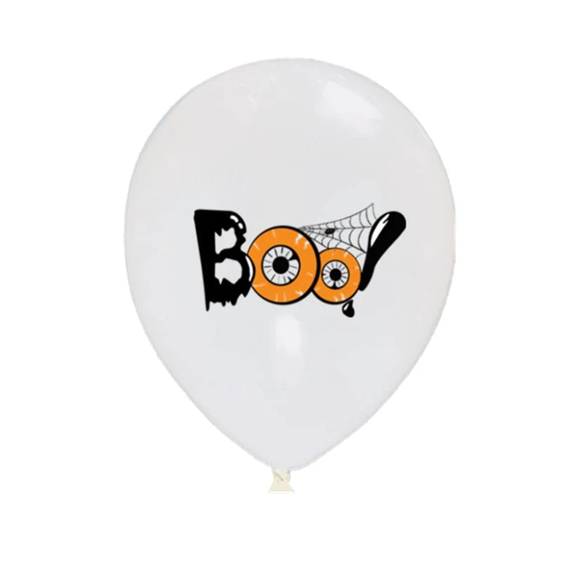 Halloween Balloons Printed Latex Set of 10