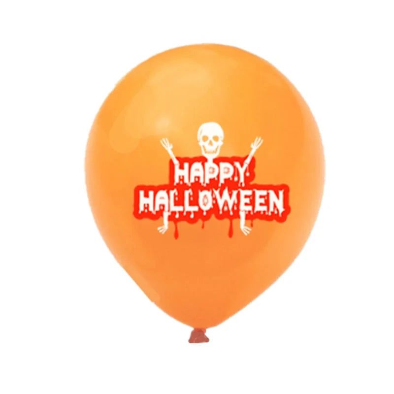 Halloween Balloons Printed Latex Set of 10