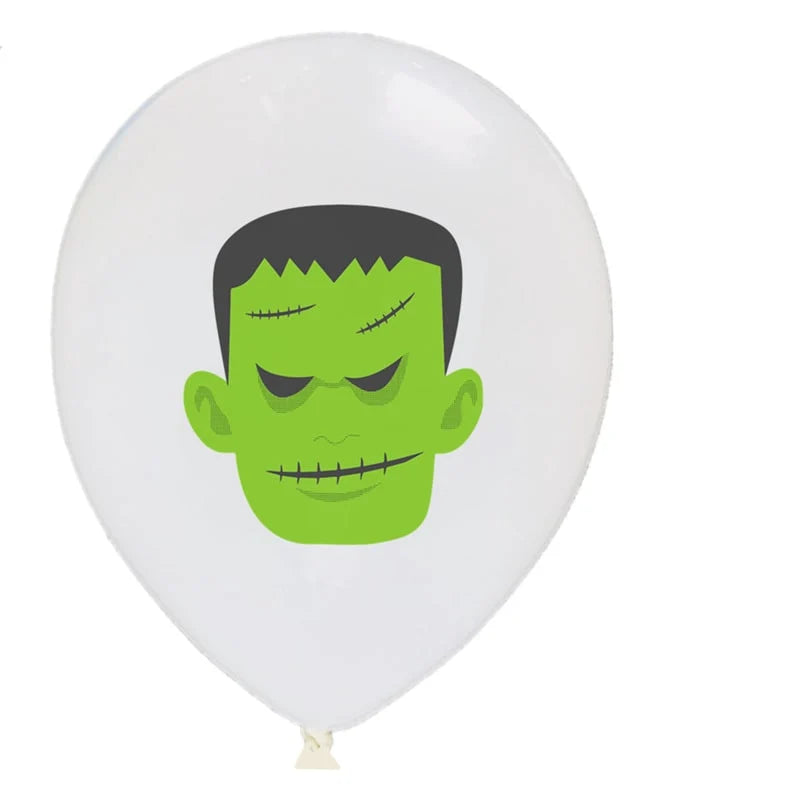 Halloween Balloons Printed Latex Set of 10