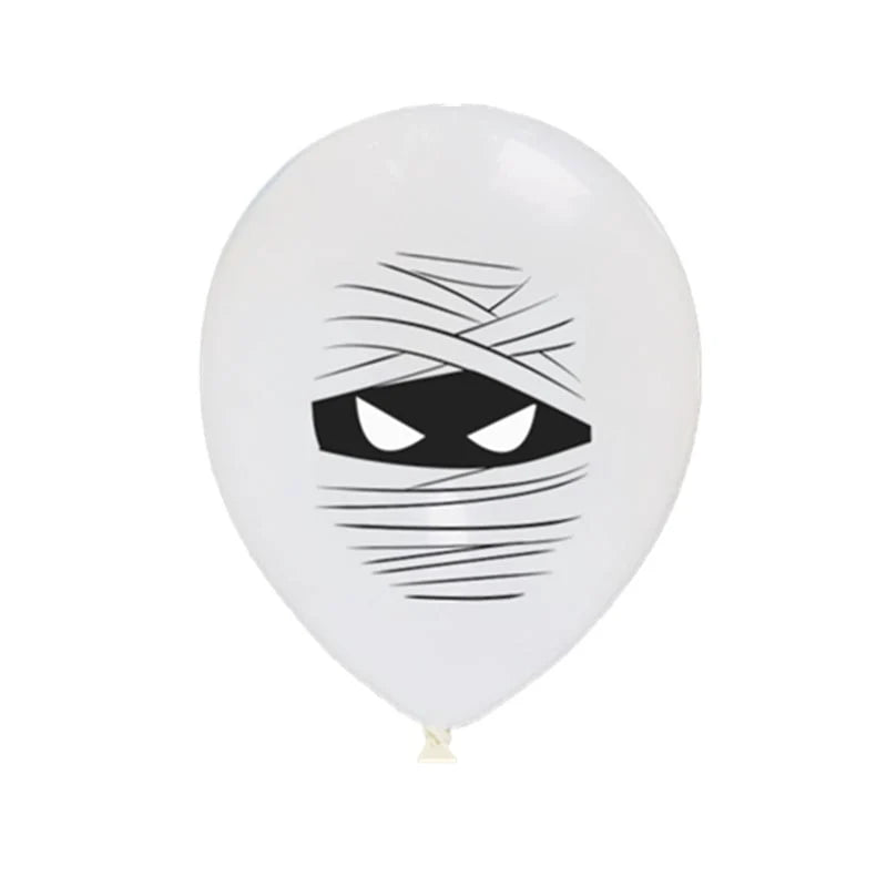 Halloween Balloons Printed Latex Set of 10
