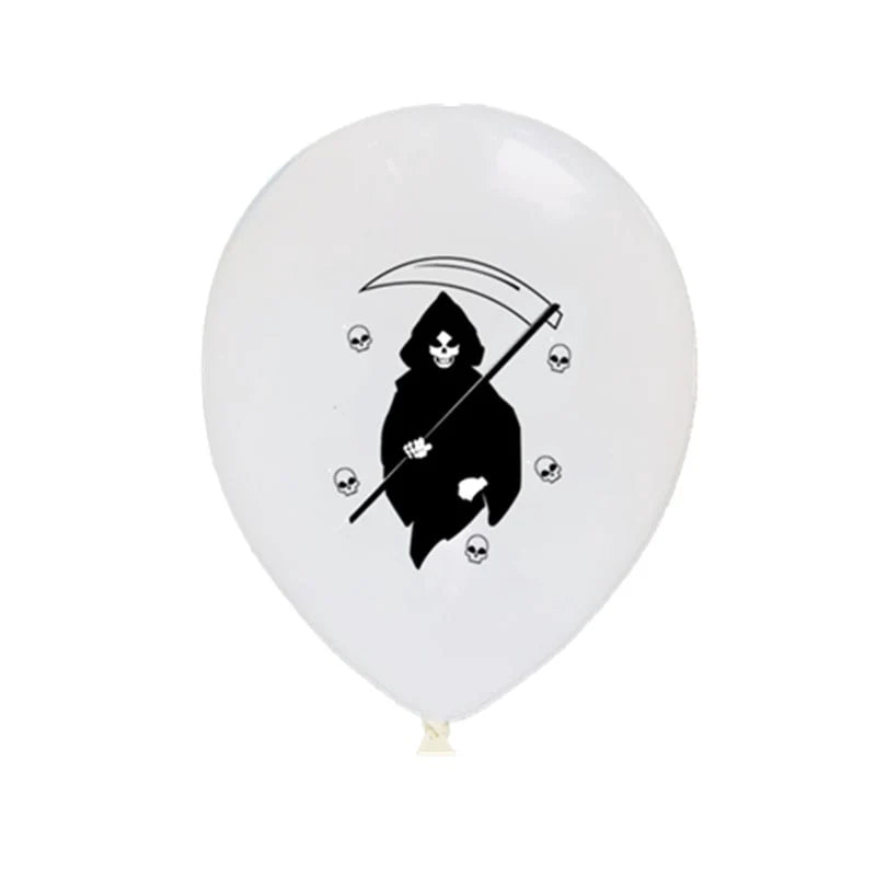 Halloween Balloons Printed Latex Set of 10