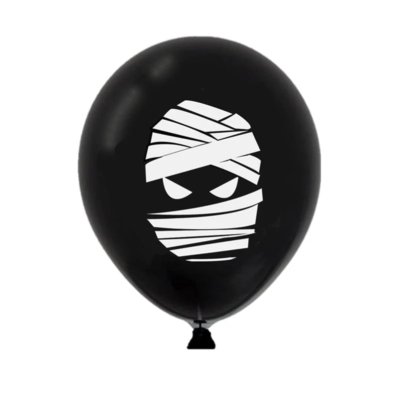 Halloween Balloons Printed Latex Set of 10