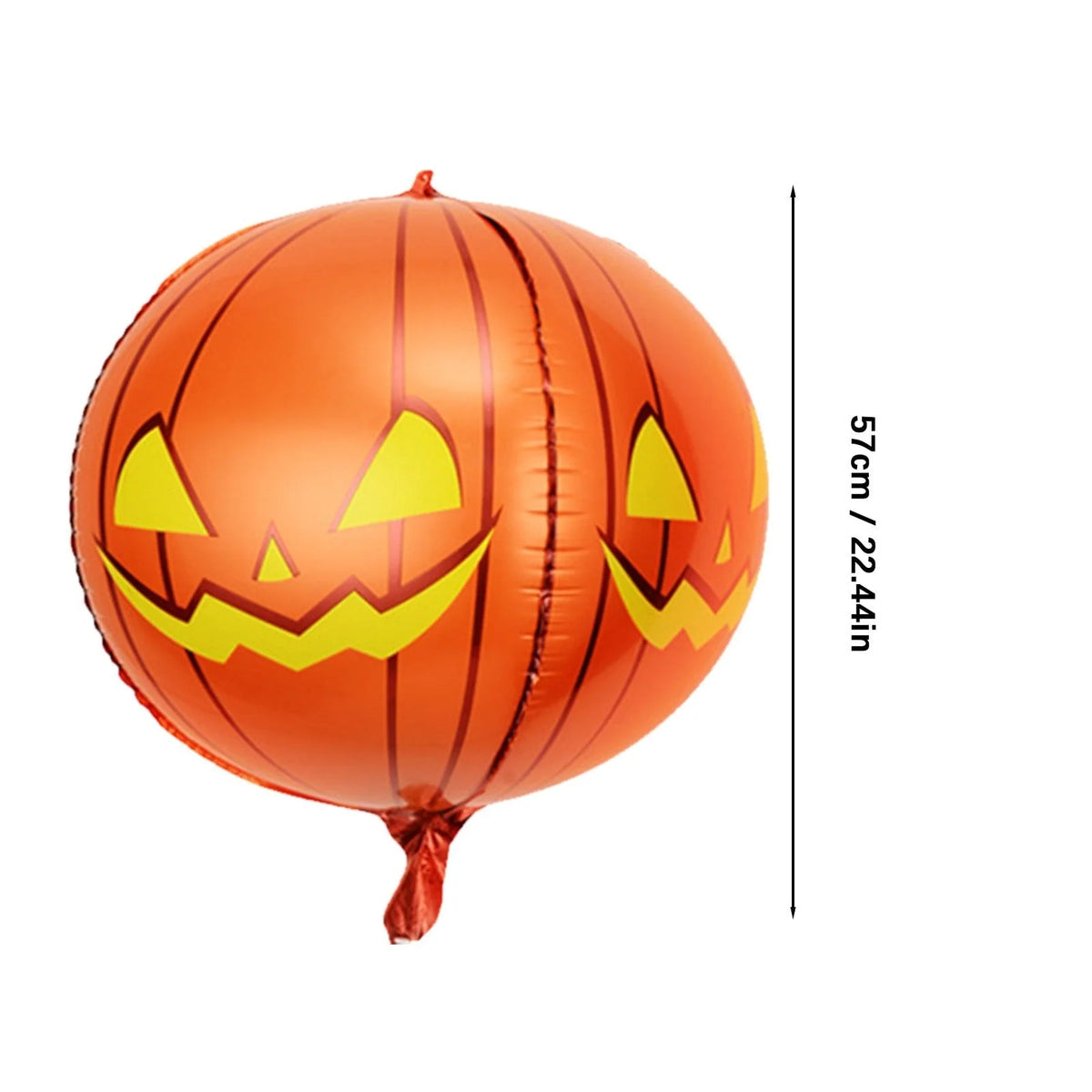 Halloween Eyeball Balloon Metallic Foil 22 Inch Bloodshot Design