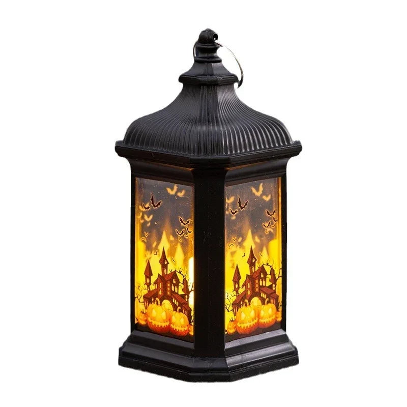 Halloween Lantern Flameless LED Indoor & Outdoor Decor