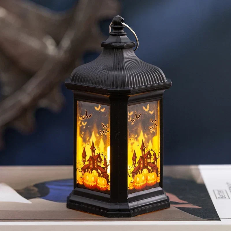 Halloween Lantern Flameless LED Indoor & Outdoor Decor