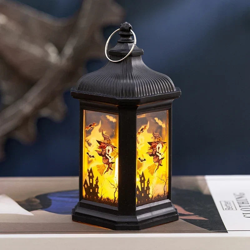 Halloween Lantern Flameless LED Indoor & Outdoor Decor