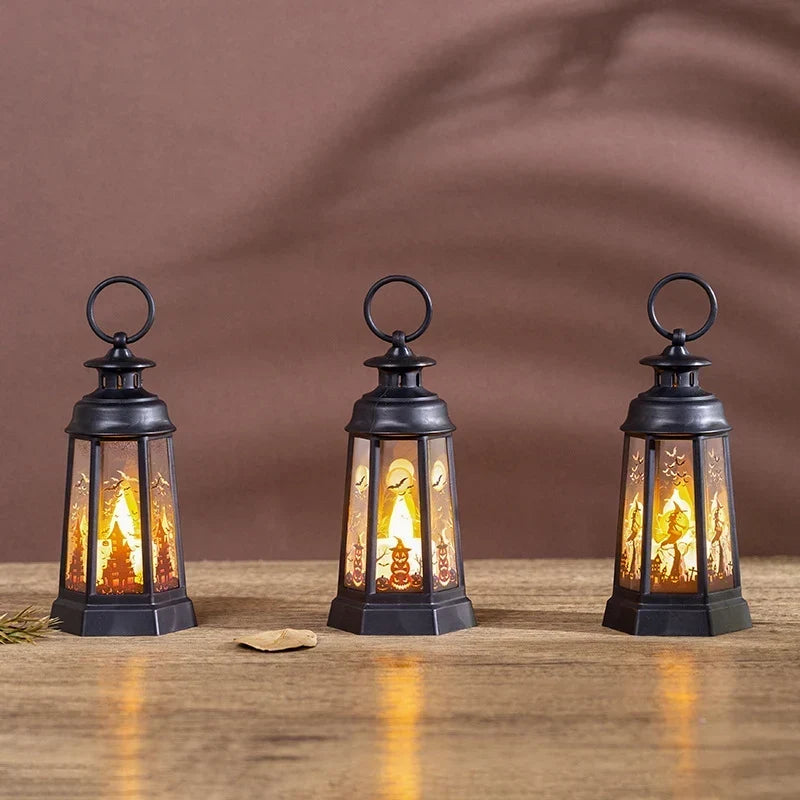 Halloween Lantern Weather-Resistant Carry Handle