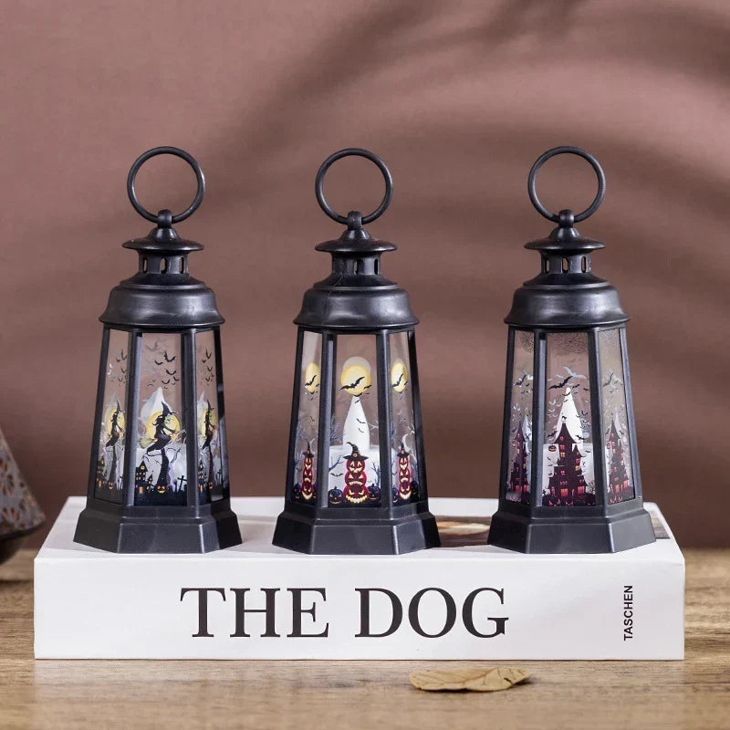 Halloween Lantern Weather-Resistant Carry Handle