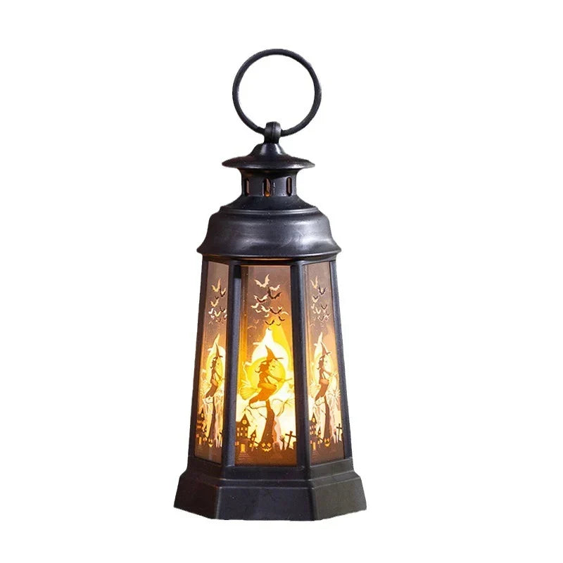 Halloween Lantern Weather-Resistant Carry Handle