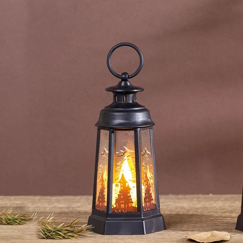 Halloween Lantern Weather-Resistant Carry Handle