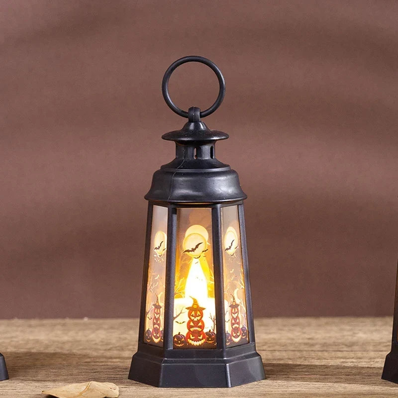 Halloween Lantern Weather-Resistant Carry Handle