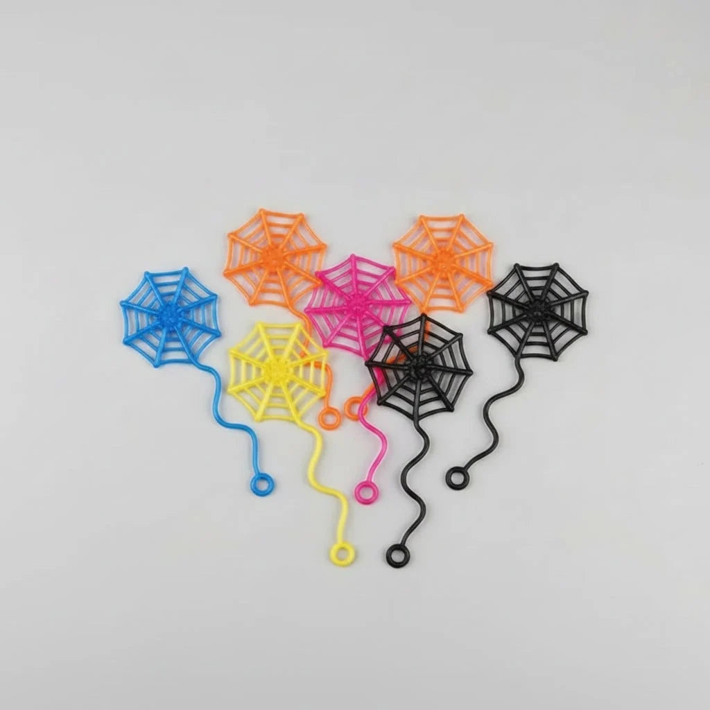 Halloween Window Cling Stretchy Reusable Spiderweb Decoration