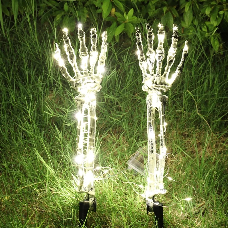 Halloween Yard Stakes LED Battery-Powered Weather-Resistant