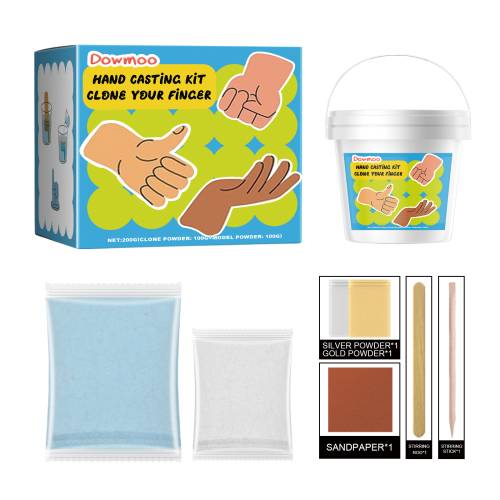 Hand Casting Kit DIY 3D Keepsake for Home Decor