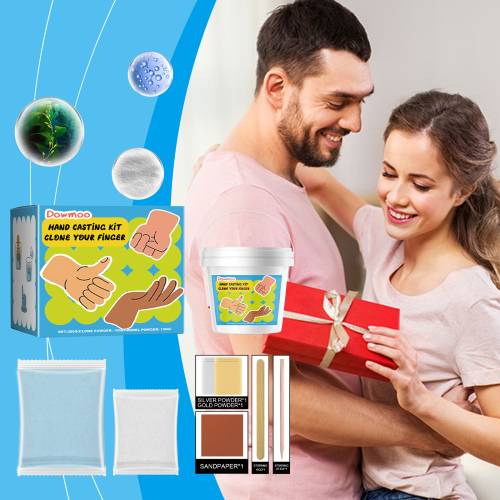 Hand Casting Kit DIY 3D Keepsake for Home Decor