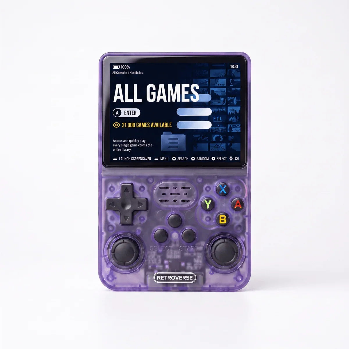 Handheld Game Console Retro Gaming 64GB Storage