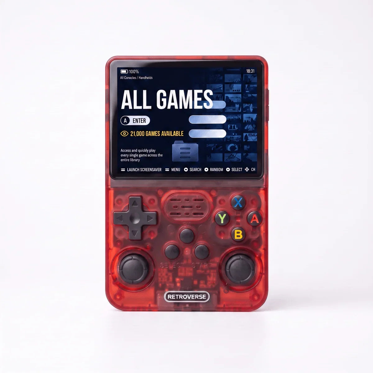 Handheld Game Console Retro Gaming 64GB Storage