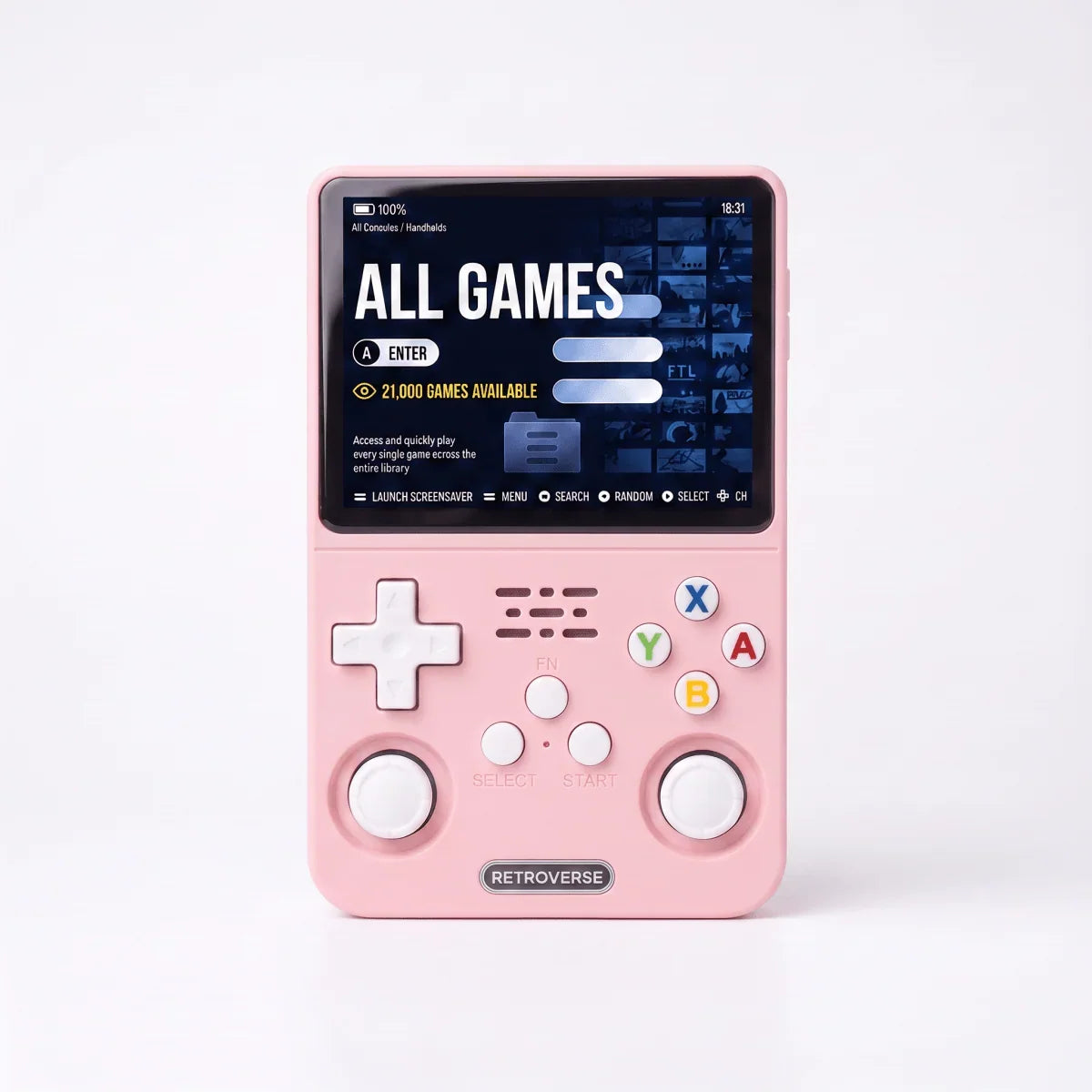 Handheld Game Console Retro Gaming 64GB Storage