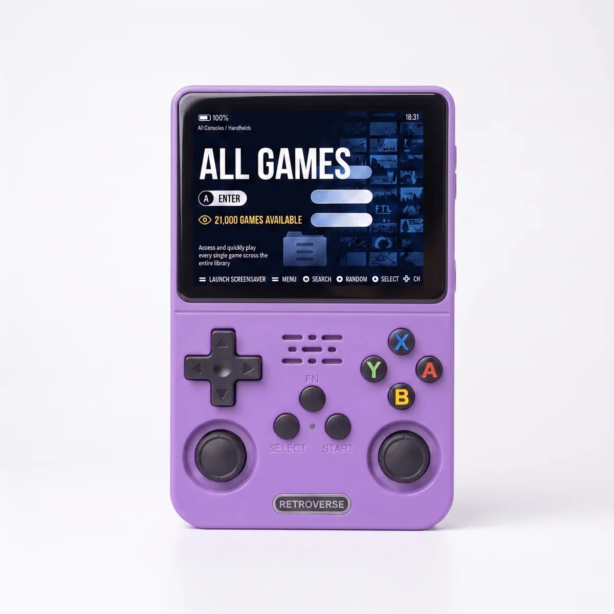 Handheld Game Console Retro Gaming 64GB Storage