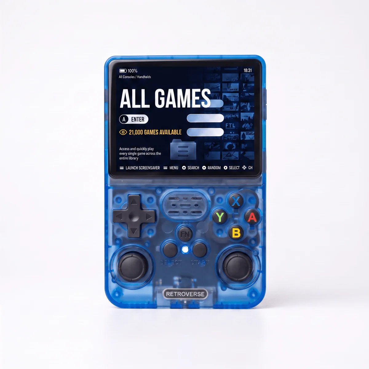 Handheld Game Console Retro Gaming 64GB Storage