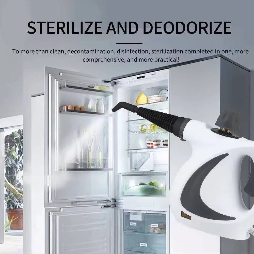 Handheld Steam Cleaner High-Pressure Chemical-Free With 4 Attachments