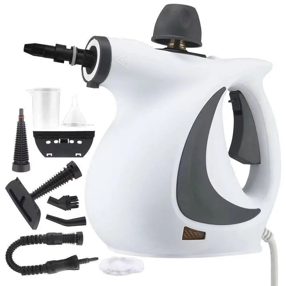 Handheld Steam Cleaner High-Pressure Chemical-Free With 4 Attachments