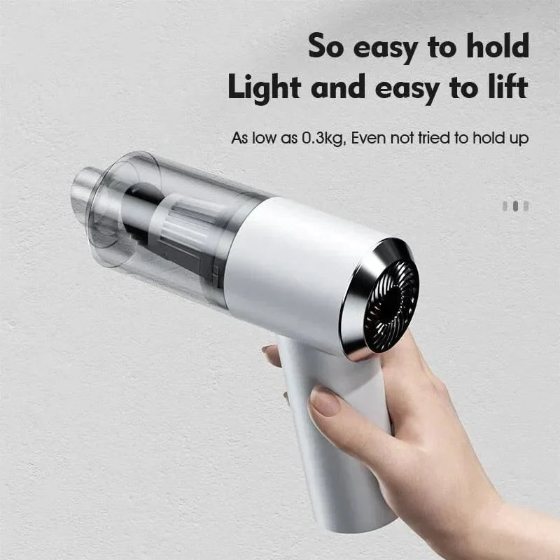 Handheld Vacuum Wet & Dry Cordless LED Light