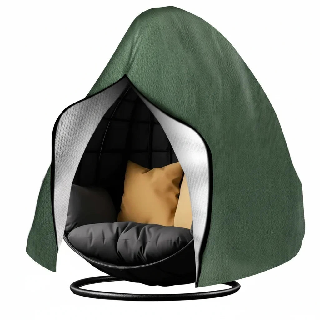 Hanging Chair Cover Waterproof UV-Resistant Full-Length Zipper