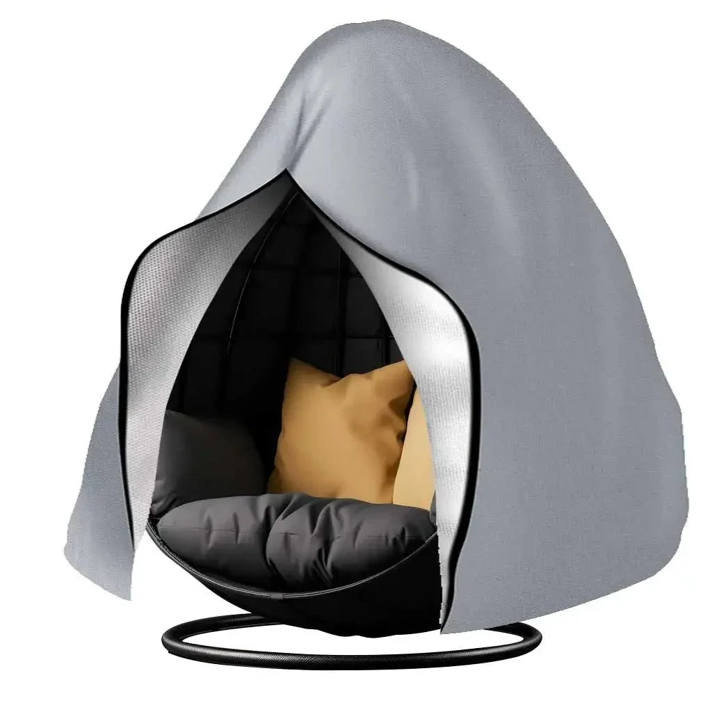 Hanging Chair Cover Waterproof UV-Resistant Full-Length Zipper