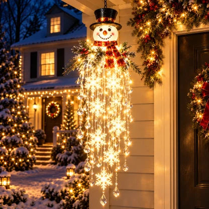 Hanging Christmas Lights Cascading LED Battery Powered Remote Control