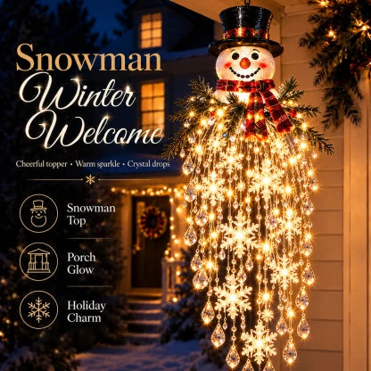 Hanging Christmas Lights Cascading LED Battery Powered Remote Control